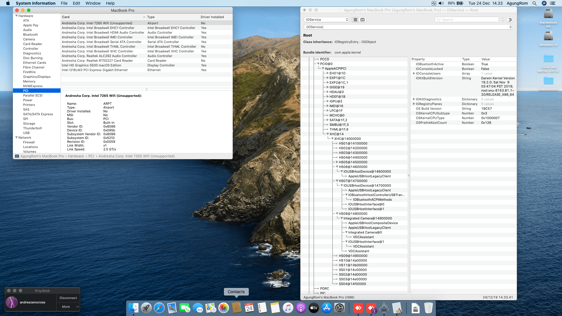 Lenovo Thinkpad X250 [Broadwell   Intel HD 5500] 9